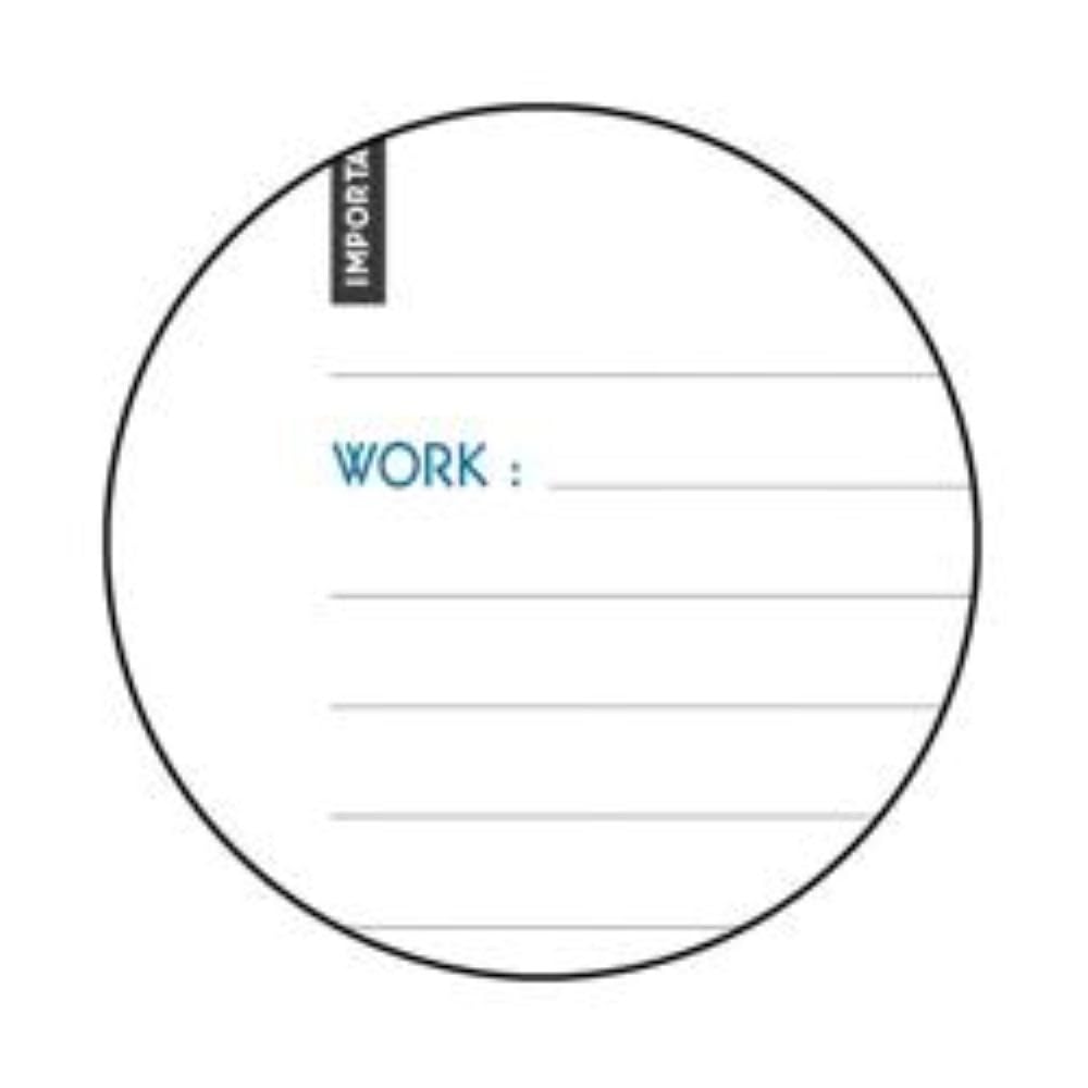 Exacompta Agenda Forum Work & After Floral 10 x 15 cm Journalier Août 2026 à juillet 2027 Bleu