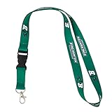 Desert Cactus Binghamton University Lanyard Bearcats Car Keys ID Badge Holder Keychain Detachable Breakaway Snap Buckle (Green)