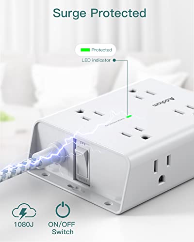 Addtam AD84C Surge Protector Power Strip thumb #4