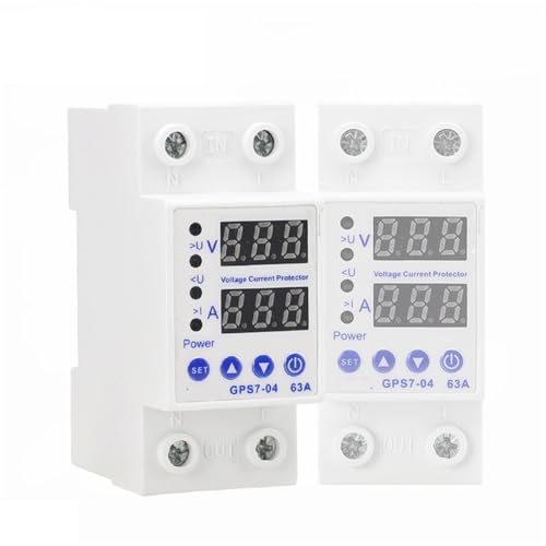 Relais de protection tension instable rail DIN contre les pannes électriques 40A