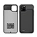 Battery Case for iPhone 11 Pro, Upgraded 5200mAh Portable Protective Charging Case Compatible with iPhone 11 Pro (5.8 inch) Rechargeable Extended Battery Charger Case (Black)