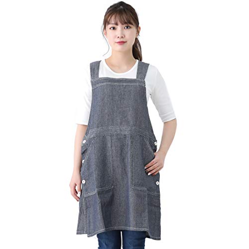 デニム エプロン ワンピースの人気商品 通販 価格比較 価格 Com