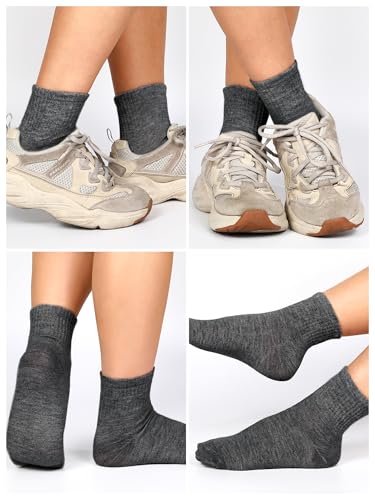 Image of Tarpop 100 Pairs Bulk Mens Socks Moisture Wicking Casual Sports Ankle Socks for Homeless Unisex Adult Men Women