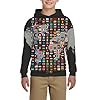 FiveEarl World Flags 3D Print Hooded Sweatshirt, Long Sleeve Pullover Hoodie for Youth Boys Girls, Ages 6-14 (UK, Age, 12 Years, 14 Years, Regular, Wflg01) #1