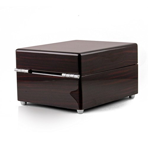Brown Music Box with Jewelry Compartment - Many Songs to Choose - Light My Fire
