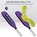 Pickleball Paddle Eraser Cleaner- Pickleball Paddle Cleaner for Carbon Fiber Racket Cleaner Fast & Easy Eraser to Remove Residue, Eliminates Ball Residue