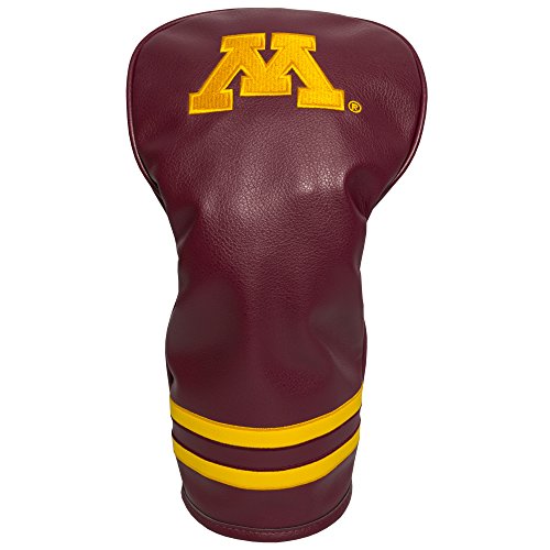 Team Golf NCAA Minnesota Golden Gophers Vintage Driver Head Cover Vintage Driver Golf Club Headcover, Form Fitting Design, Retro Design & Superb Embroidery