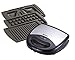 Mx Onda Sandwichera 3 en 1 MX2165 Sanwichera pequeña, Grill sandwichera gofrera. Electrodomesticos Cocina Placas Desmontables con Molde para gofres. Sandwichera Desmontable