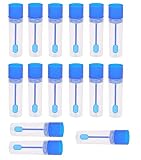 Lot de 15 tubes d'examen pour chaise, échantillons, tubes d'essai