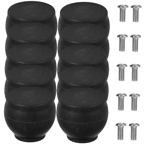 GALPADA 10 Piezas Unidades Pomos Resistentes para Tapa de Olla Mango Ergonómico de Recambio para Tapa de Cacerola y Tetera Alta Resistencia Térmica para Ollas de Vapor y Leche