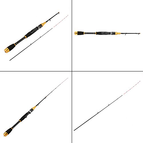 Foto von Carbon Angelrute, Teleskop Sea Foam Angelrute Carbon Fiber Ultra-Leichte Casting Rock Sea Angelrute Pole Teleskop Angelrute