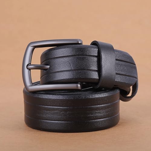 Pin Buckle Belts Cowhide Belt for Various Occasions Belts 105cm,110cm,115cm,120cm,125cm Belt for Men Jeans Work Belt4