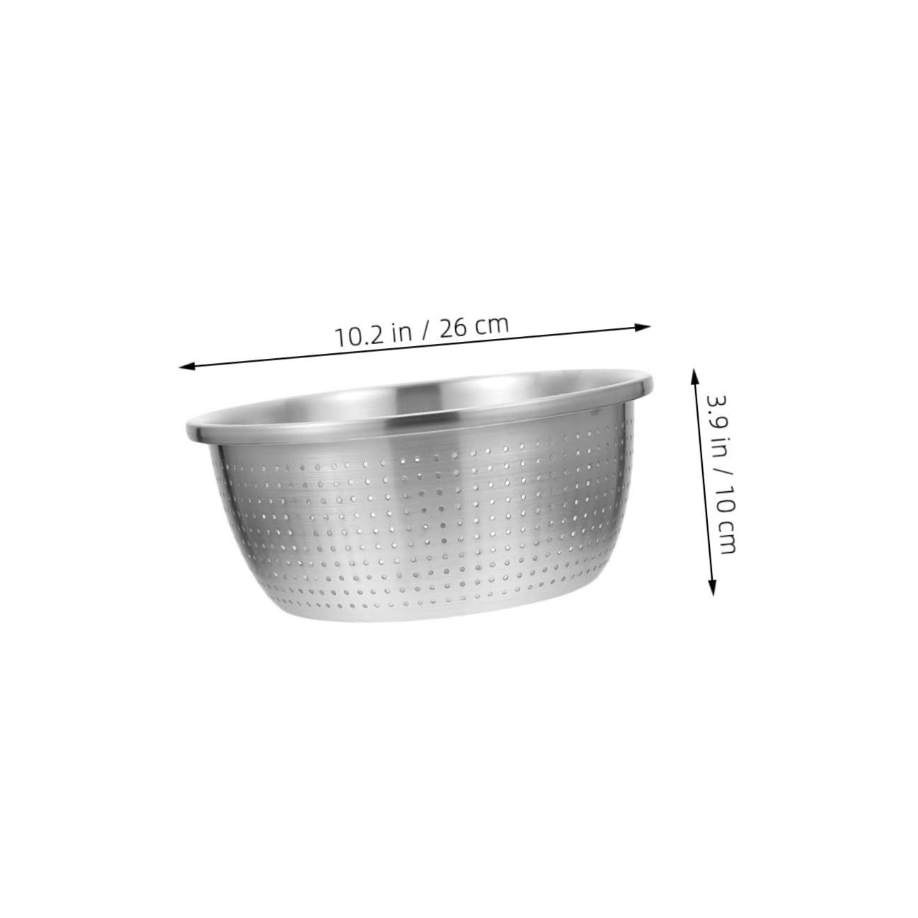 Colador de Cocina de Acero Inoxidable, Bol de Drenaje