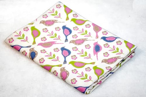 Image of CRWAYWEAVES Khadi Cotton Bed Sheet for Single Bed Cover Single bedsheet 100% Soft Cotton flatsheet (60 inchx90 inch) Multi Color flatsheet for Summer and Winter