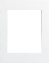 Victor Passepartout Blanc Crème pour Cadres Photo 13x18 cm - Taille d'image Adaptée: 10x15 cm - Convient pour Les Images, Photos et Impressions d'art