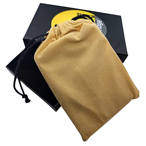 PiBridge Mens Slim Wallet with Money Clip BiFold Credit Card Holder for Men, Men's Handmade Leather Wallet with Gift Box for Father Husband Boyfriend Gift (Brown)4