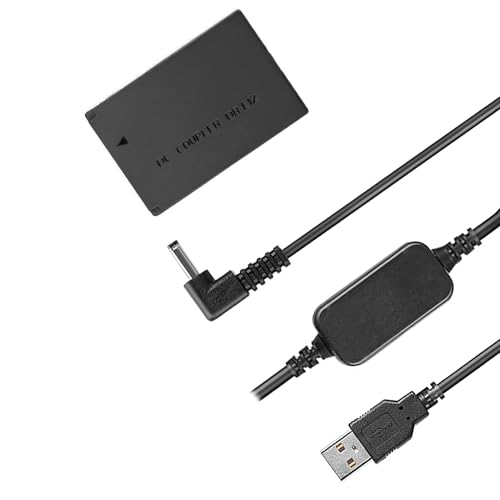 Kwtoul ACK-E12 USB Ac Adapter Kit With Dr-E12 Dc Coupler And Lp-E12 Dummy Battery Compatible With Canon Eos M50 Mark Ii cover