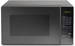 Forno micro-ondas - capacidade de 20 litros, potência de 700 watts, porta com acabamento espelhado prateado, voltagem de 127 volts, especialmente adequado para casas pequenas e apartamentos.
