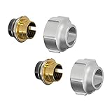 Simplex Klemmverschraubung-Set A11 15x1 mit Festanschlag, klemmverschraubung heizung, klemmverschraubung set, Anschluss-Set, keine 2-Stufen-Funktion F11170