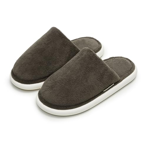 utune Slippers for Women House Slippers Winter Fuzzy Slippers Indoor Cozy Slippers Slip On Slippers for Men