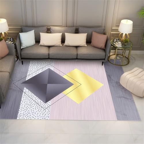 Tapis balcon extérieur durable rouge tapis de sol à rayures 200x300cm pour chambre - 2