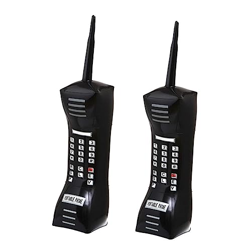 Kisangel Play Phone Party Favors Inflatable Mobile Phone Props 80s Cellphone Toy Sets
