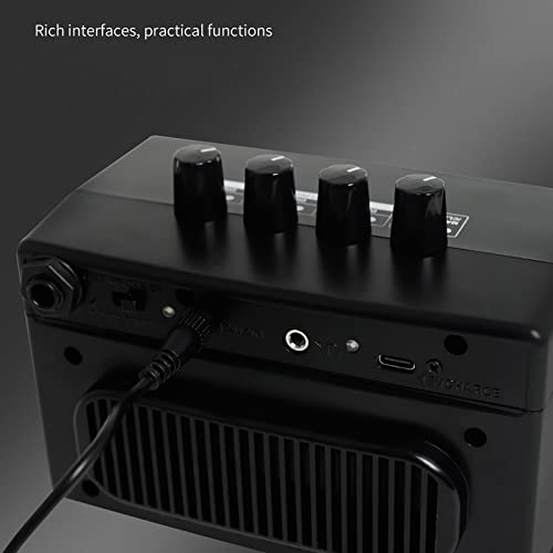 Petit Mini Ampli Guitare 5W Amplificateur Guitare Électrique Rechargeable Haut-parleur Ampli Guitare Électrique Pour Les Cadeaux Pratique Quotidienne Mini Ampli Guitare - Les Beatles, Paul McCartney, John Lennon, RIngo Starr, George Harrison Petit Mini Ampli Guitare 5W Amplificateur Guitare Électrique Rechargeable Haut-parleur Ampli Guitare Électrique Pour Les Cadeaux Pratique Quotidienne Mini Ampli Guitare – Image 7
