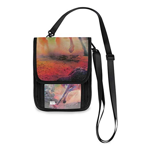 Preisvergleich Produktbild XiangHeFu Handytasche Geldbörse Modekartenhalter Münzetui 3 Einhorn Regenbogen Geldbörse Große Kapazität