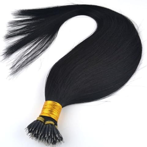 Forever Young Nano Ring Hair Extensions 16" Jet Black Cover