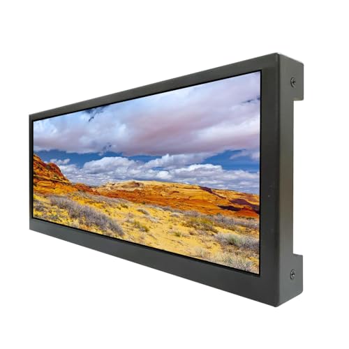 Image of VSDISPLAY 10.3'' 1920x720 Touchscreen Monitor IPS Small Stretched Bar LCD | with Mini H /D USB-C Video Input for Computer Laptop PC Industrial Secondary Display