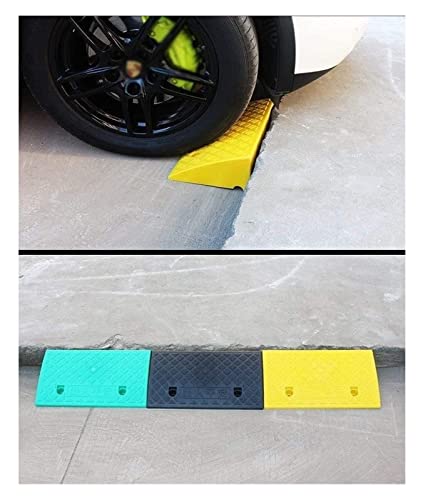 Rampas para motocicleta de plástico 48x26x11.5 cm negro y amarillo miniatura 6