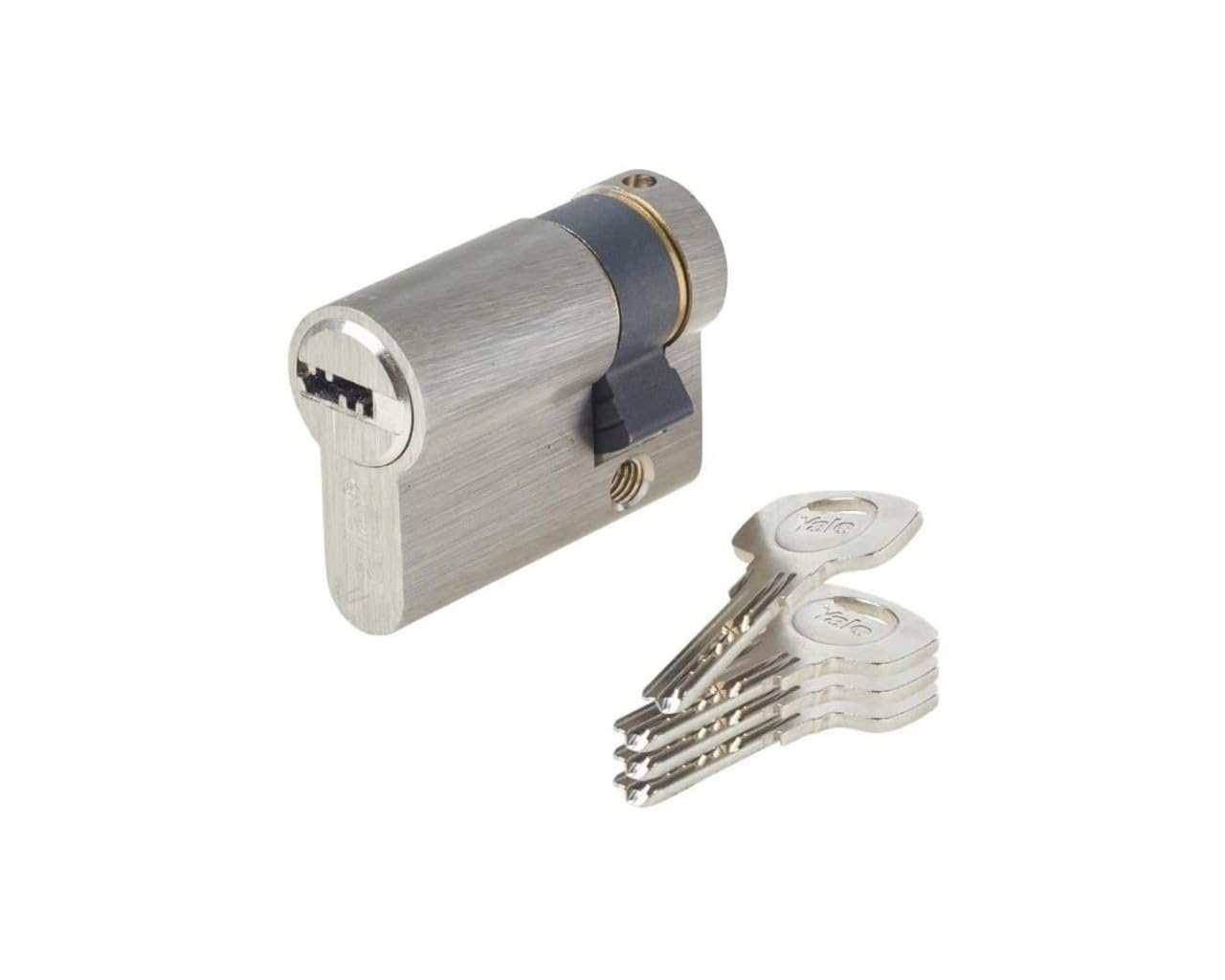 Yale YC1000+ Cylinder Lock, YC1000+ 30X10 NI