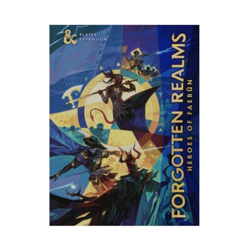 Dungeons & Dragons: Livre Forgotten Realms : Heroes of Faerun (édition limitée, couverture alternative)