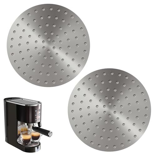 2 Piezas Pantalla de Disco Espresso de 51 mm, 0,8 mm de Grosor...