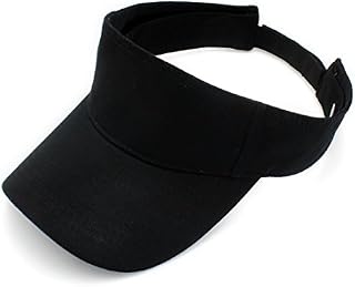 Top Level Sun Sports Visor Men Women - 100% Cotton One Size Cap