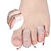 10 Pcs Silicone Toe Protectors, Toe Sleeves Callus Cushion Gel Toe Caps for Blisters, Corns, Toe Cracking, Pain Relief and Reduce Friction
