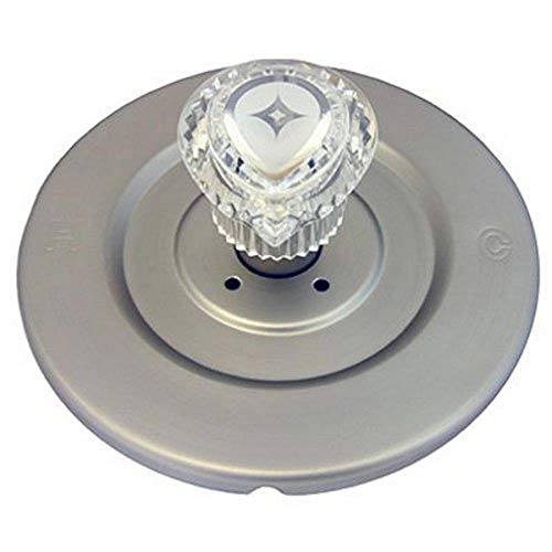 Simpatico, Satin Nickel 31661SN Moen Shower Chateau Series Trim Kit with Brass Escutcheon