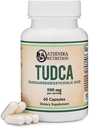 TUDCA BILE SALTS LIVER SUPPORT SUPPLEMENT GALLBLADDER CLEANSE SUPPLEMENT (60 CAPSULES, 250MG) GENUINE BILE ACID TUDCA WITH STRONG BITTER