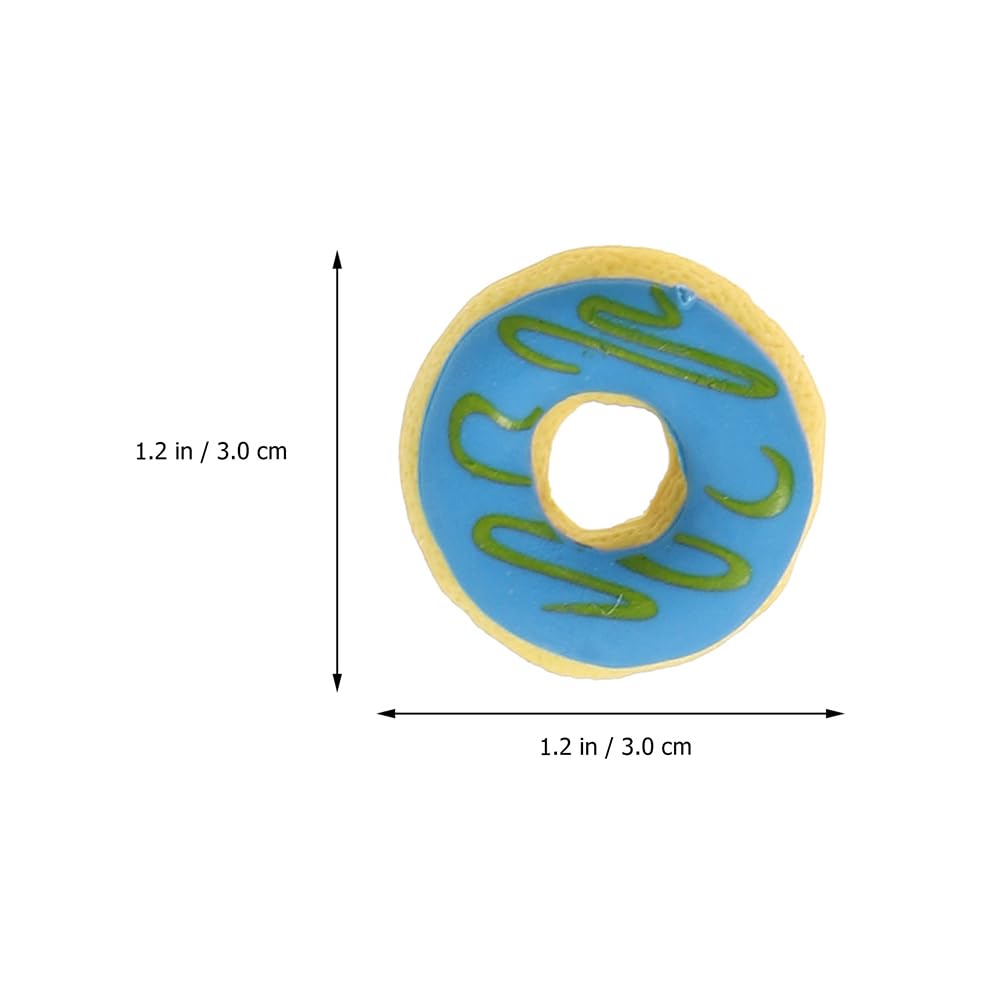 NUOBESTY Donut Erasers Set 30Pcs Mini Rubber Pencil Erasers for Kids Bulk Assorted Style Fun Drawing Supplies - Image 2