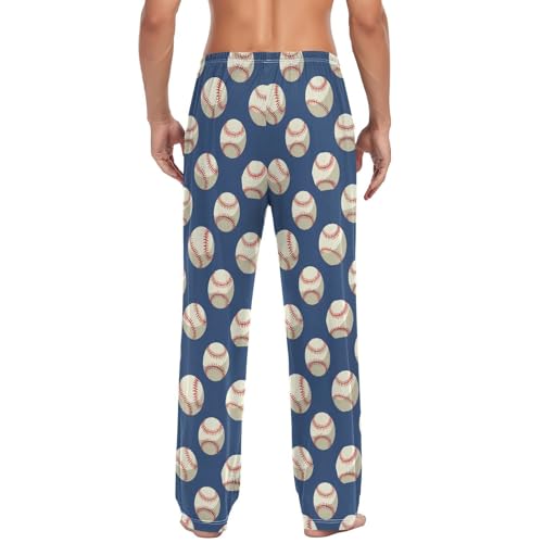 panksolu Red Rooster Retro Pajama Pants Men's Lounge Pants Straight-Fit Men Pajama Bottoms2