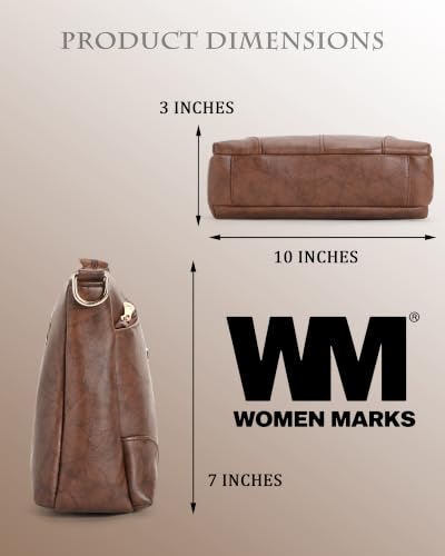 Image of WOMEN MARKS Women's PU Leather Sling /Crossbody Bag stylish look for women /girls
