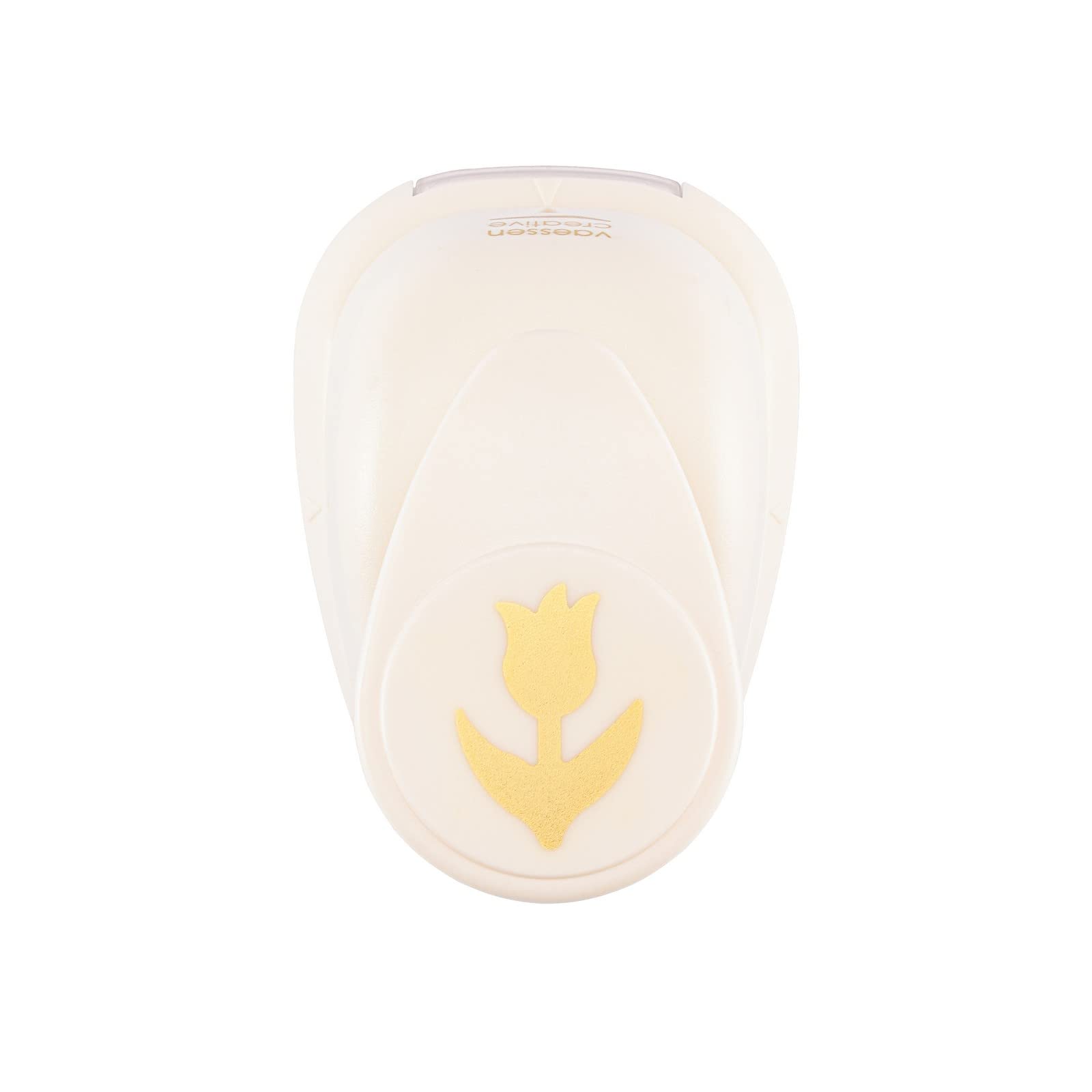 Vaessen Creative Craft Paper Punch - Tulipe - 2,5 x 1,7 cm - Circle Cutter for Crafting and Card Making