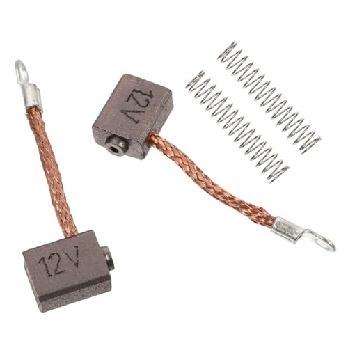 Cepillo de carbono para motor con muelles resistentes POPETPOP de 2 piezas 8