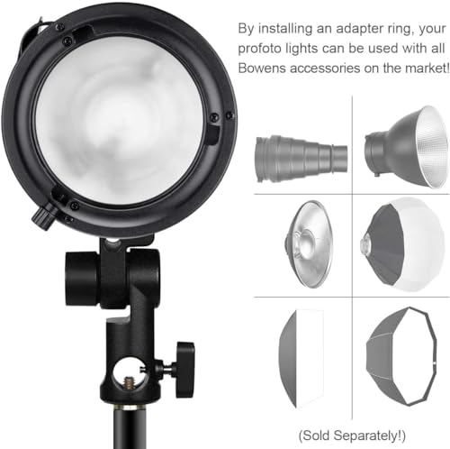 Image of Fomito SN27 Profoto to Bowens Adapter Ring, Metal and Plastic Construction, Compatible with Bowens Accessories