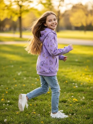 Image of WELAKEN Sweatshirts for Girls Toddler & Kids II Little Girl's Pullover Tops Sweaters & Hoodies