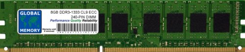 Memoria RAM DDR3 1333MHz 8GB para flujos de trabajo continuo en estaciones de diseño