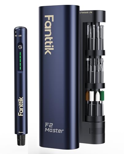 Image of Fanttik F2 Master Mini Cordless Rotary Tool Kit, NeoPulse Motor, 5 Speed, Revostor Hub, 35 Accessories, Engraving Pen, for 3D Printer Sanding, Polishing, Drilling, Carving, DIY Crafts
