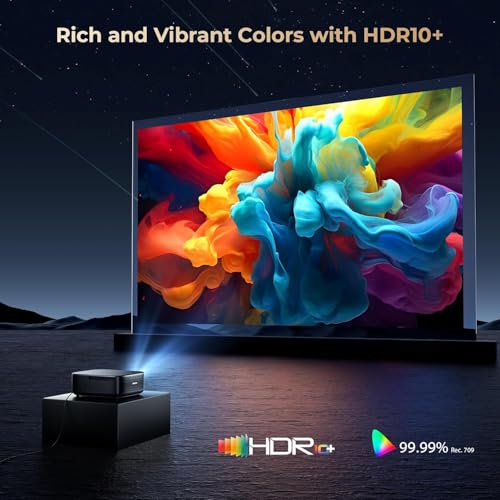 Image of TOPTRO Legend Mini Pro Projector 4K Ultra HD, 26000 Lumens (Elite Pro)