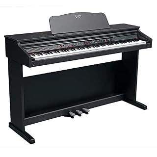 Bird DP1 Piano Numérique Meuble Noir avec Banquette – Clavier dynamique semi-lesté 88 touches – 3 Pédales, 32… - Les Beatles, Paul McCartney, John Lennon, RIngo Starr, George Harrison Bird DP1 Piano Numérique Meuble Noir avec Banquette - Clavier dynamique semi-lesté 88 touches - 3 Pédales, 32… – Image 3