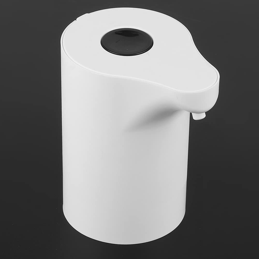 SorandyElectric Water Bottle Pump Universal Drinking Wireless USB Charging Automatic Rechargeable Portable Water Dispenser for Office Home Workshop Kitchen Camping Garage White